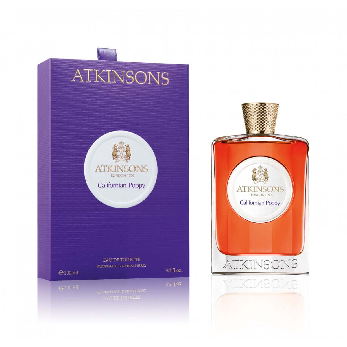 Atkinson s Californian Poppy Eau de Toilette