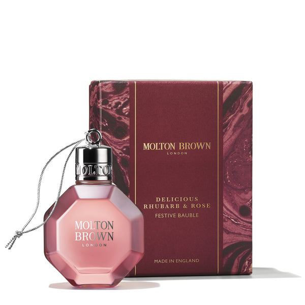 Molton Brown Delicious Rhubarb & Rose Festive Bauble